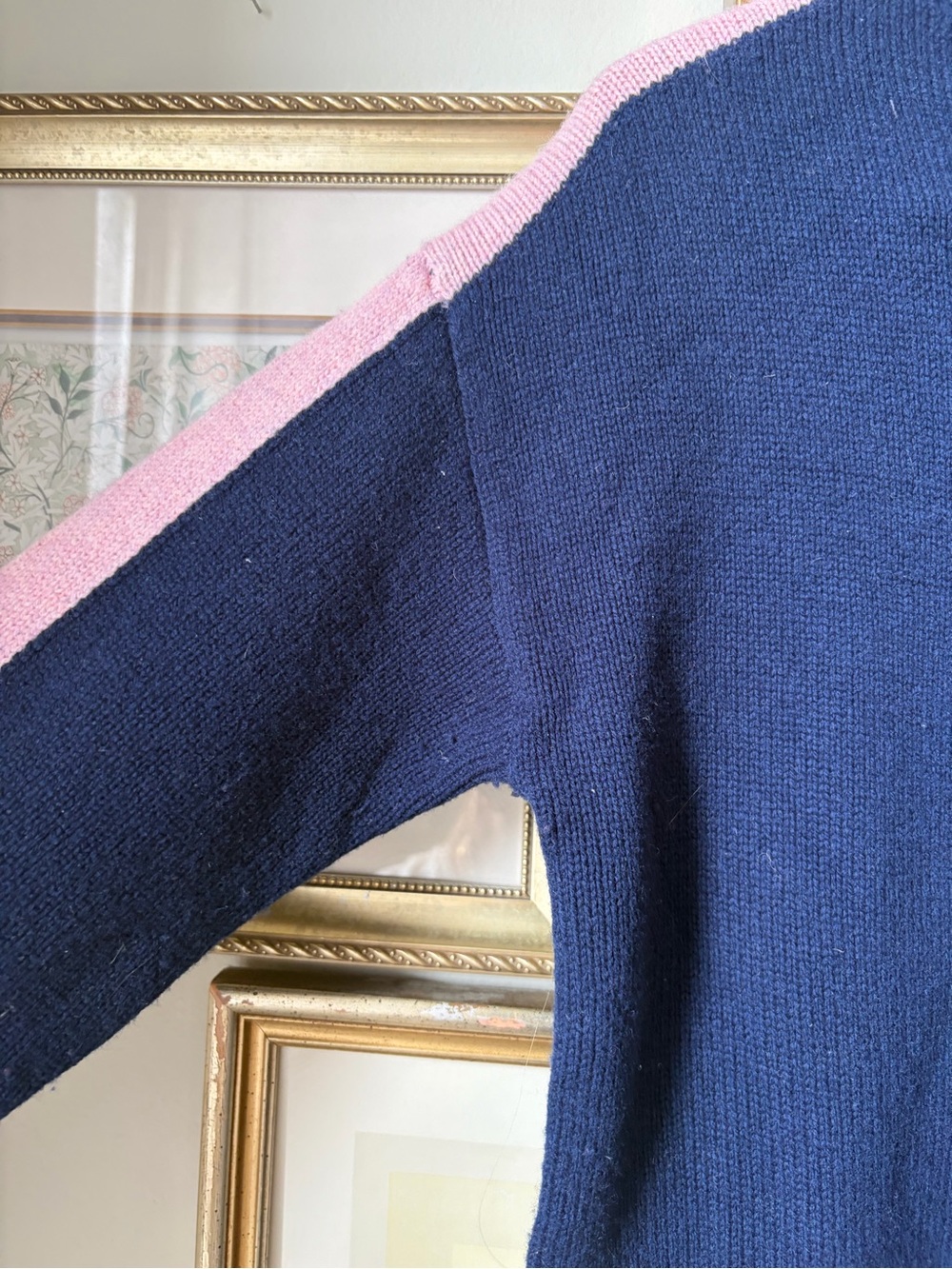 Boden Blue Jessica Merino Dress 8 petite - Picture 7 of 11